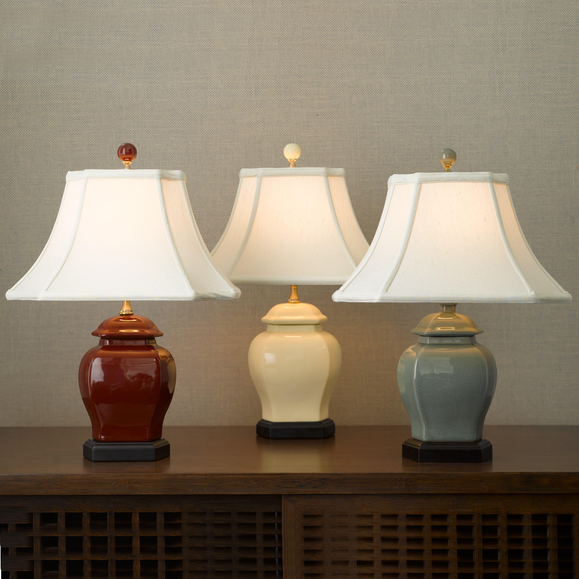 CELADON JAR LAMP
