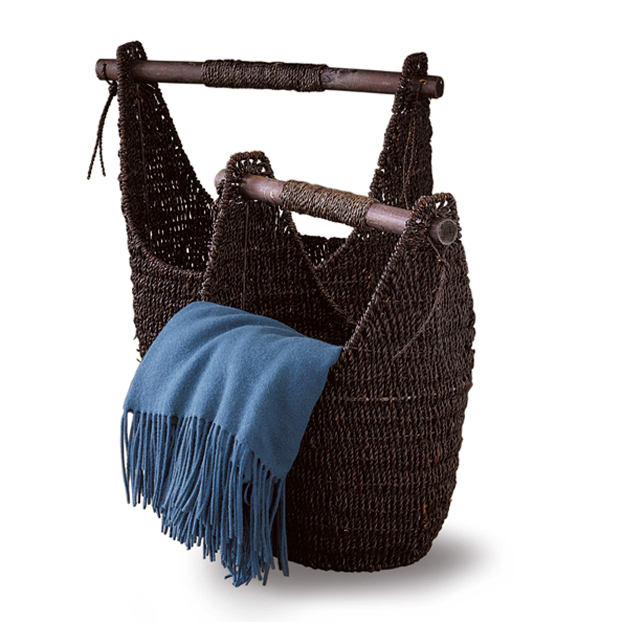 SEAGRASS BASKET W HANDLE LR