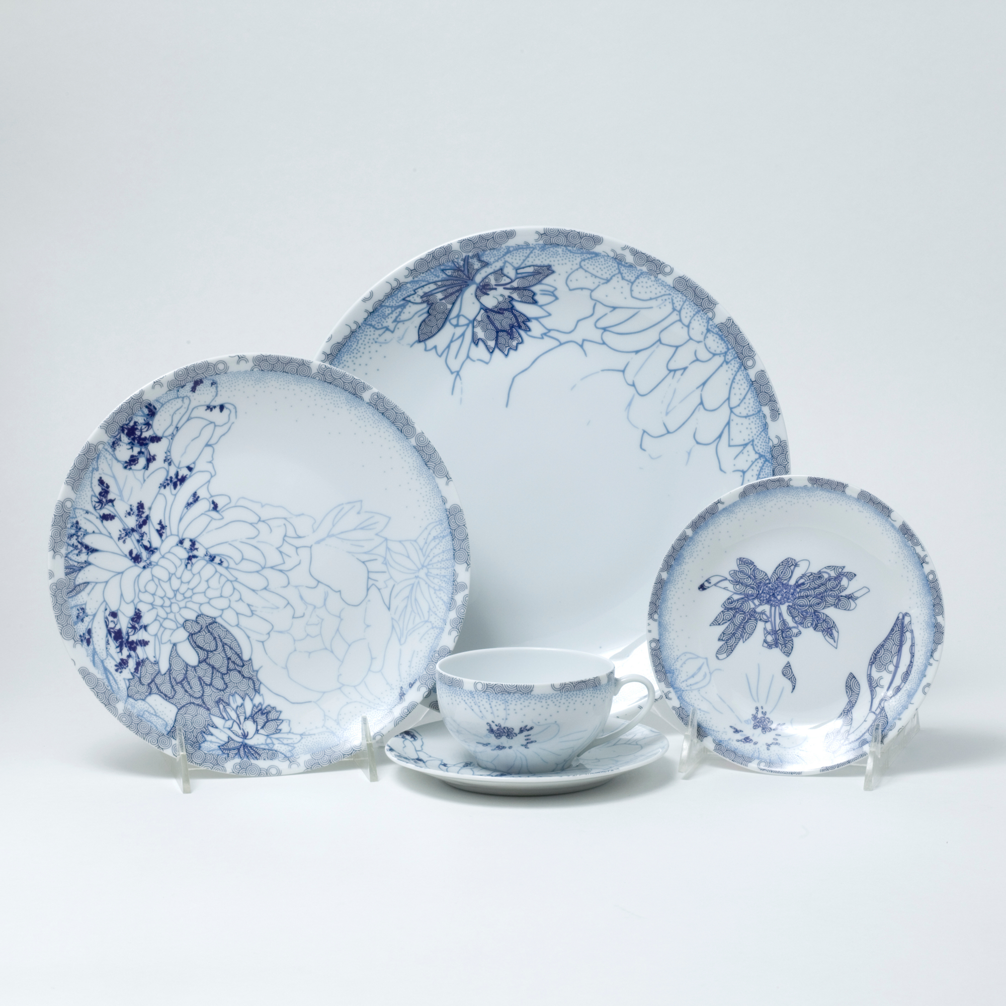REVE BLEU 5 PC PLACE SETTING