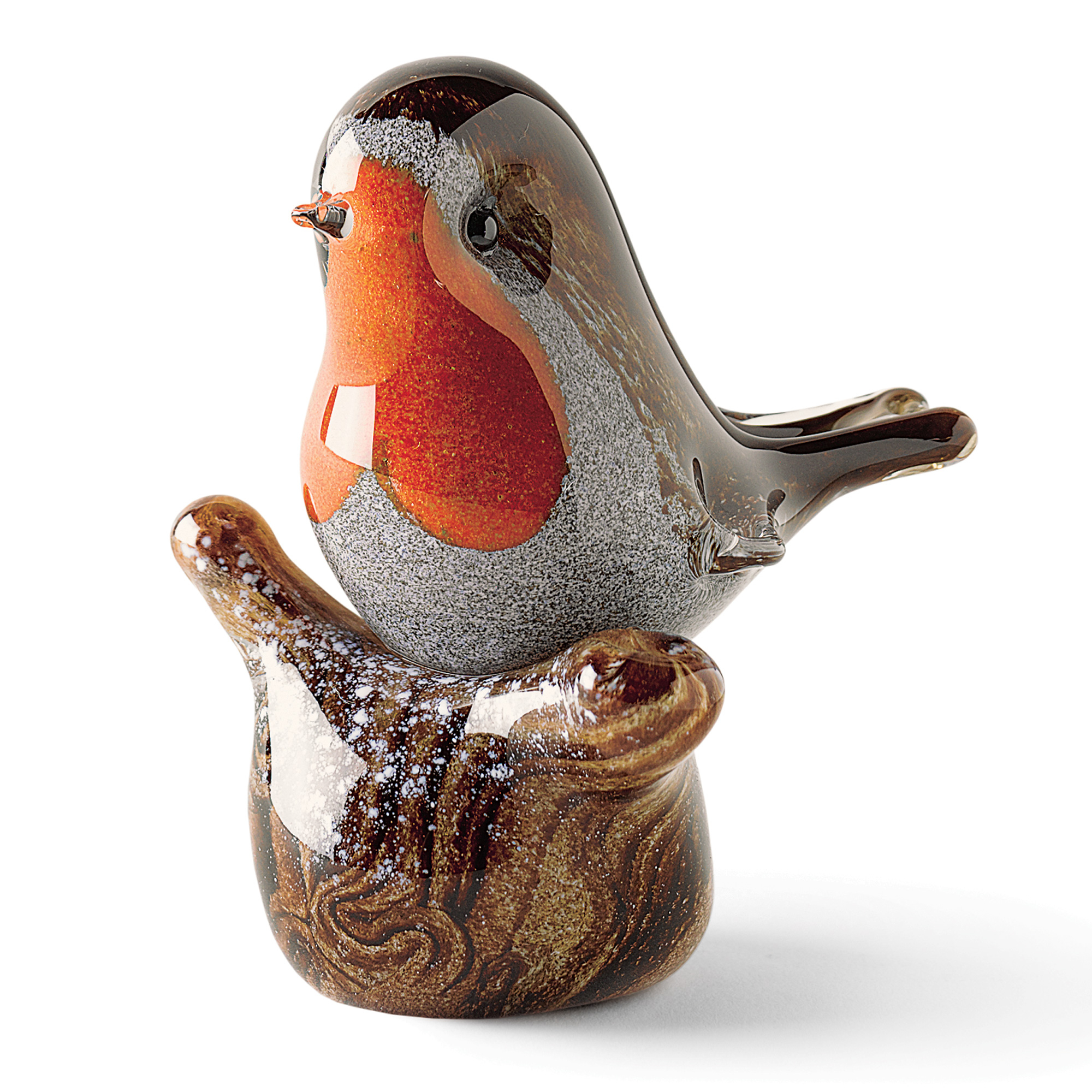ART GLASS ROBIN