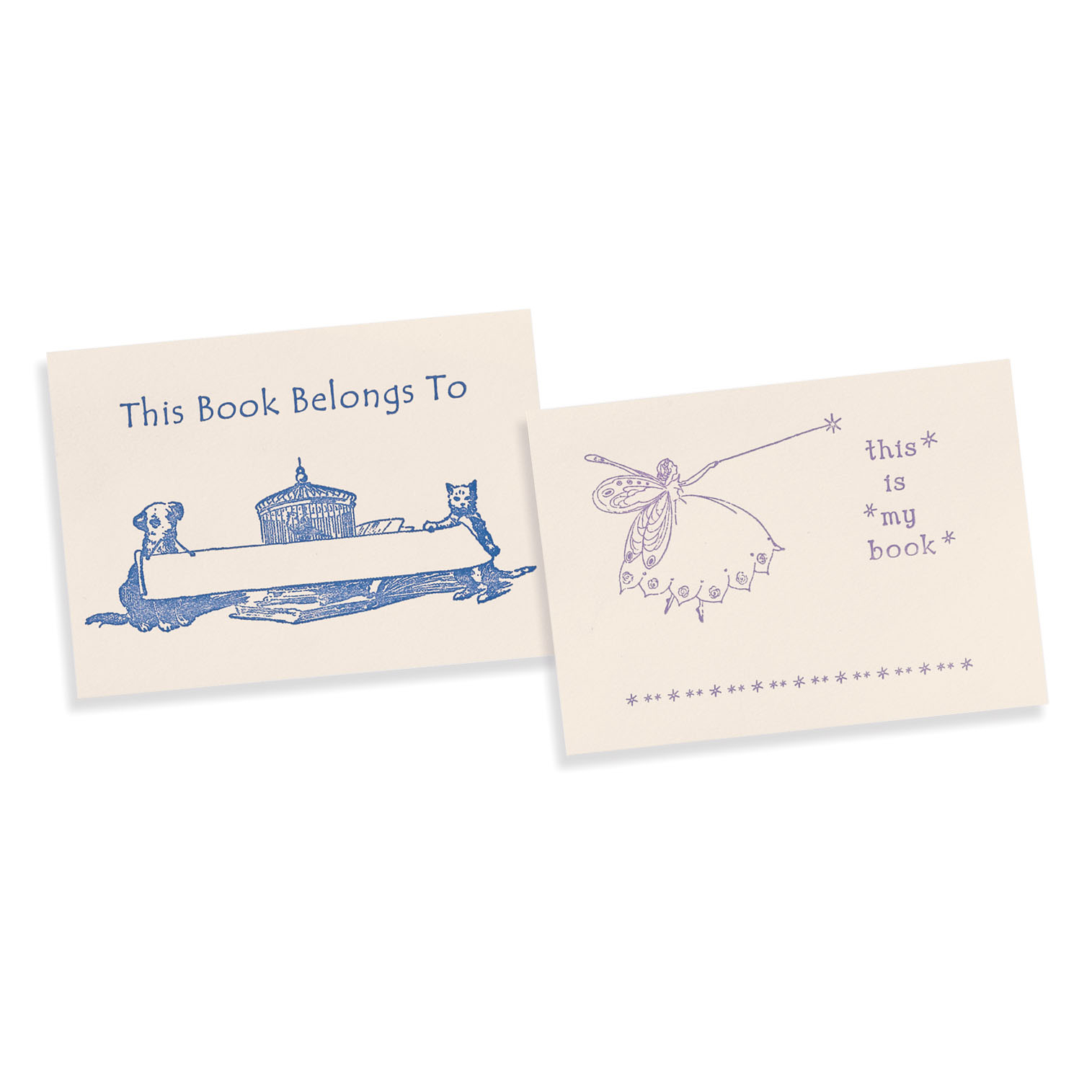 Letterpress Bookplates