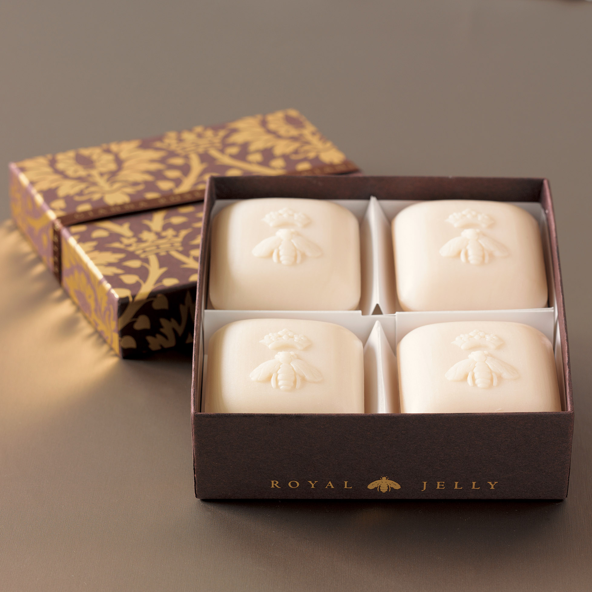 SET OF 4 ROYAL JELLY SOAPS