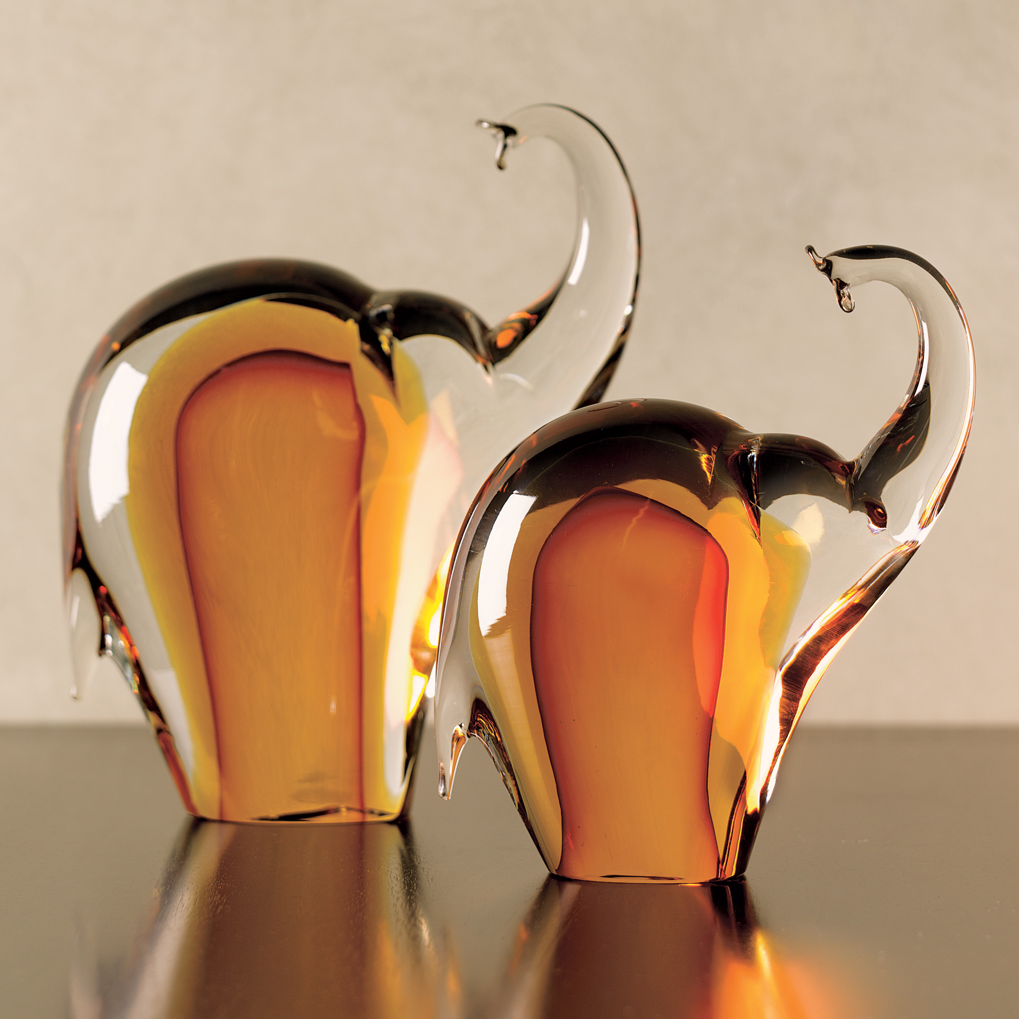 AMBER ELEPHANT SMALL
