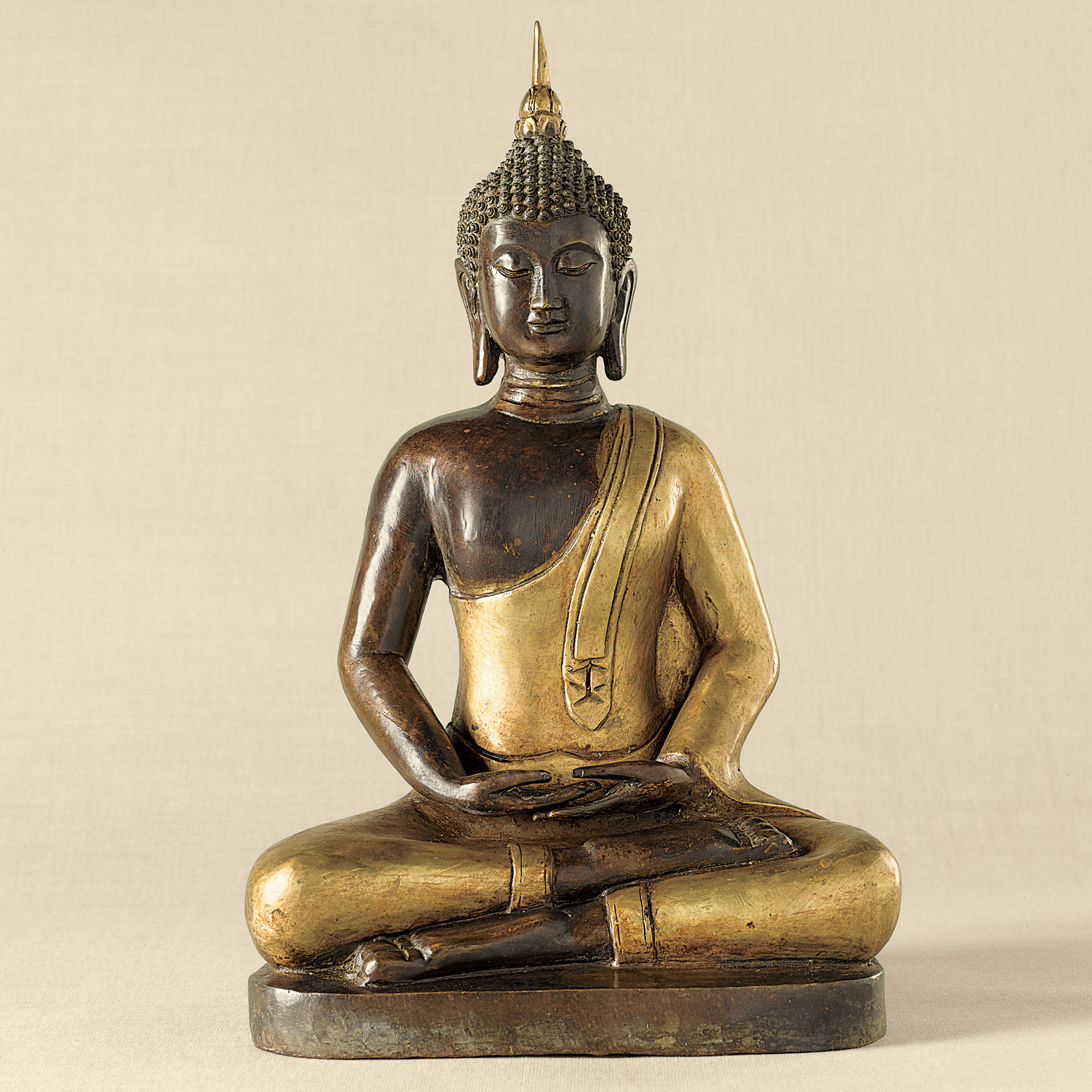 BRONZE GOLDEN BUDDHA