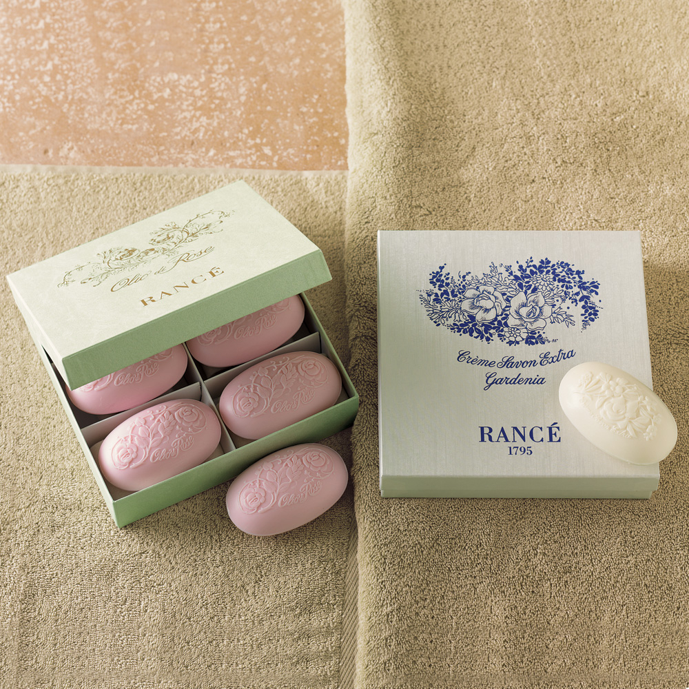 SET OF 6 OLIO DI ROSE SOAPS