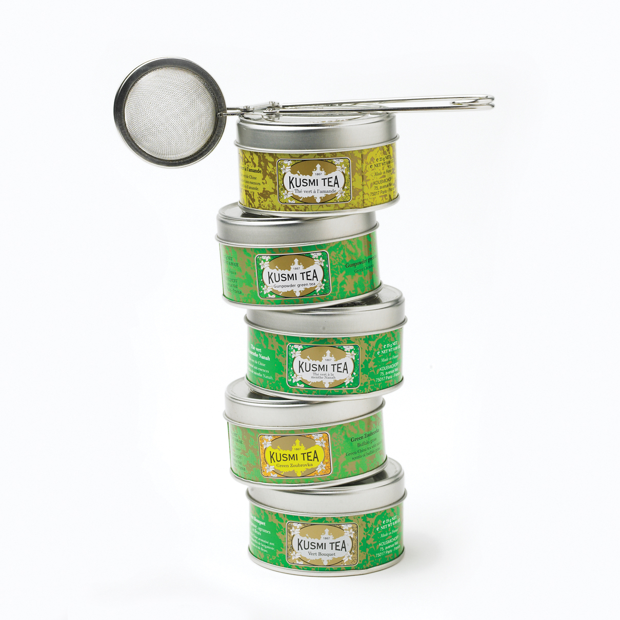 Kusmi Green Tea Set with Infuser