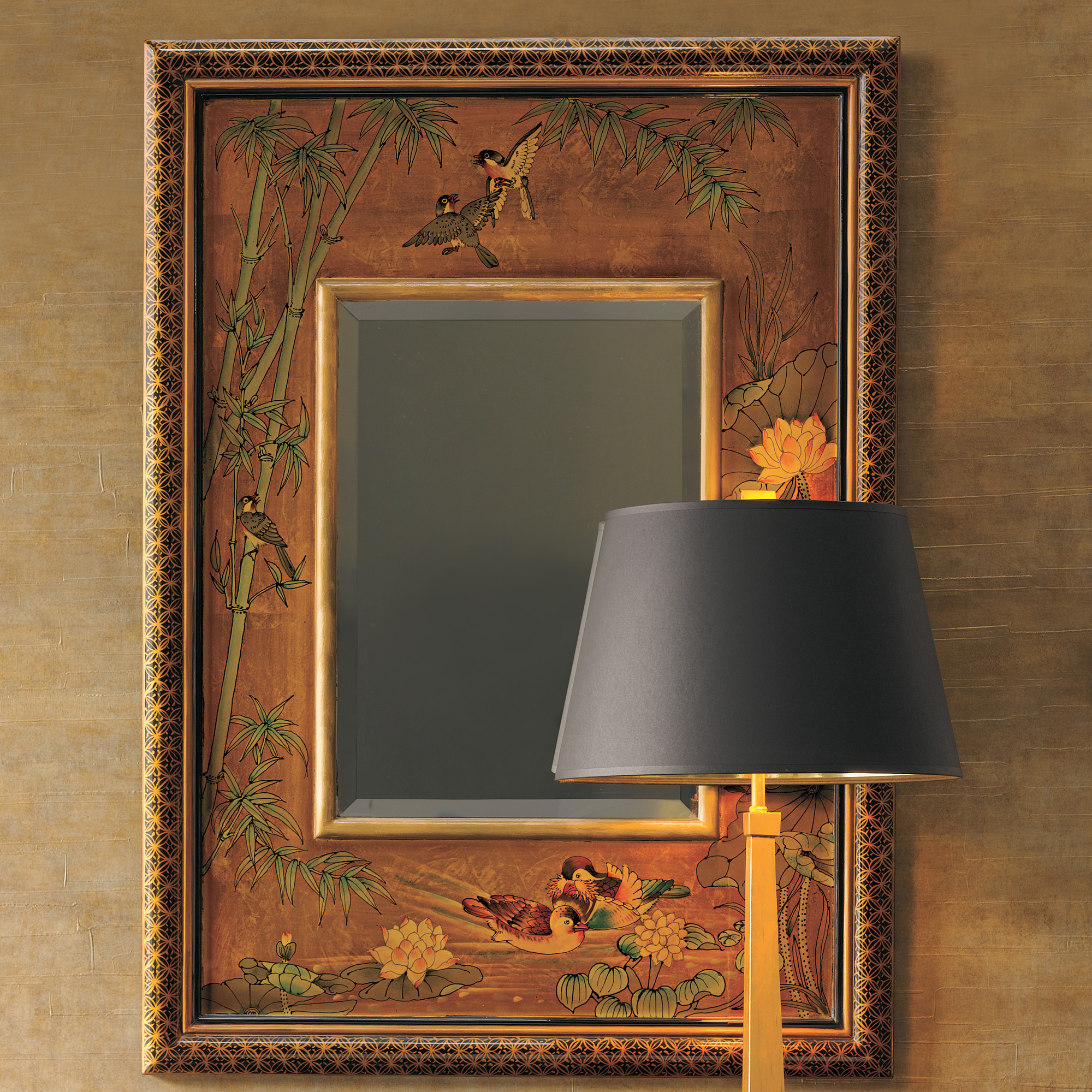 Golden Garden Mirror ($25 fs)