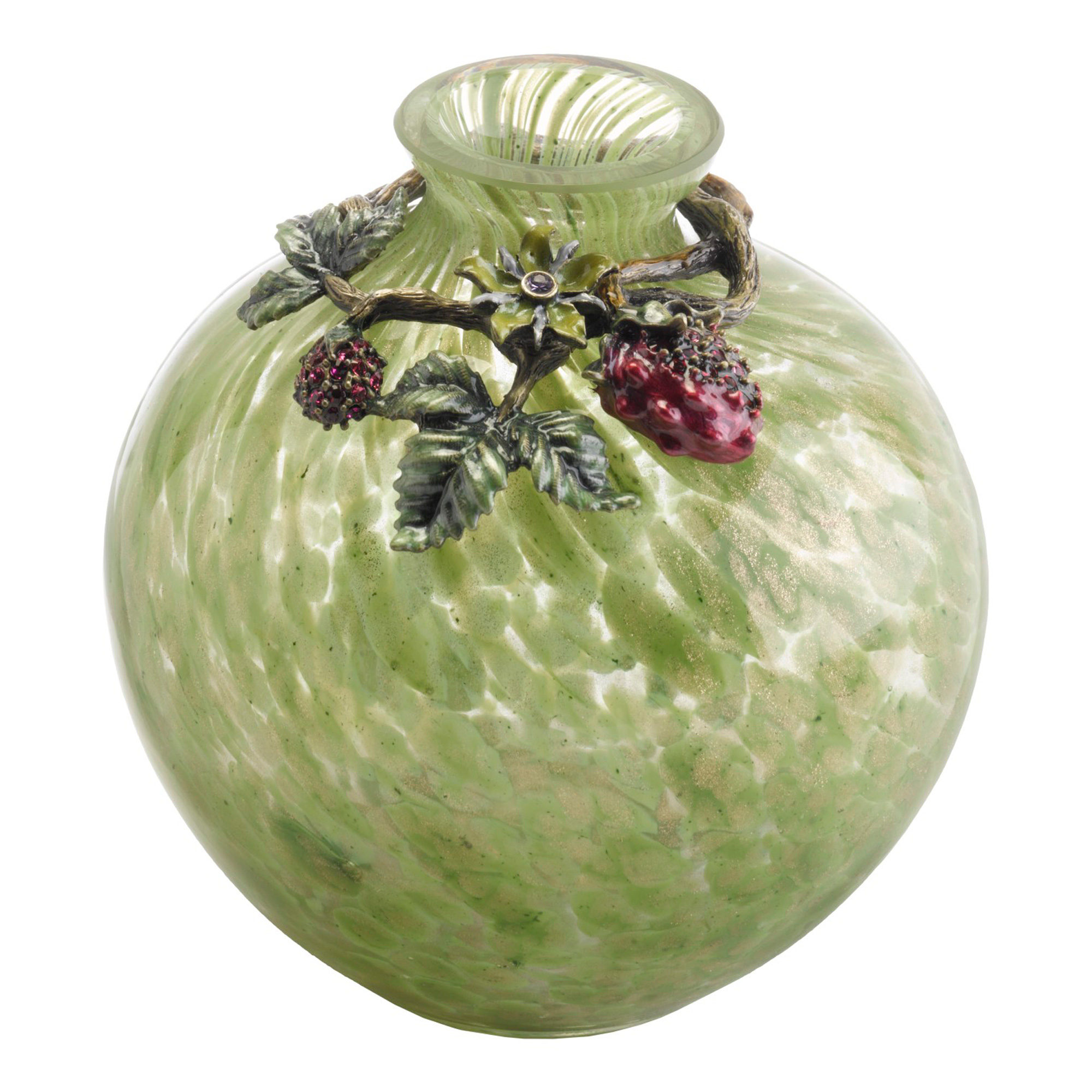 Jay Strongwater Strawberry Vase