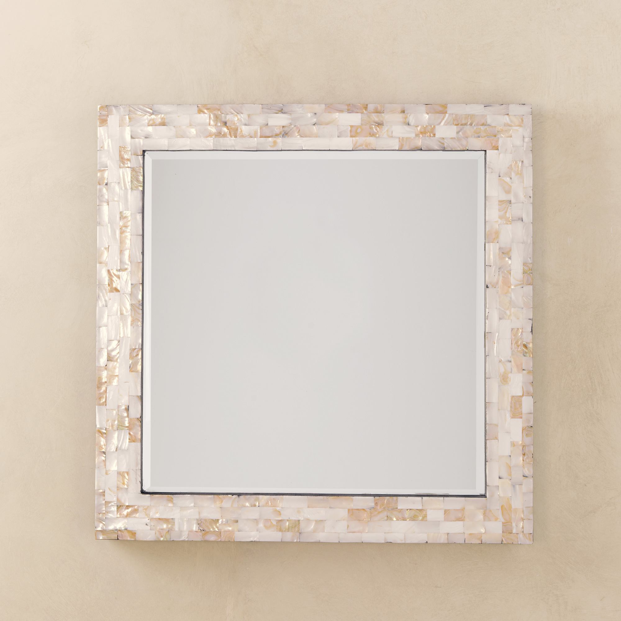 Mother-of-Pearl Mosaic Mirror