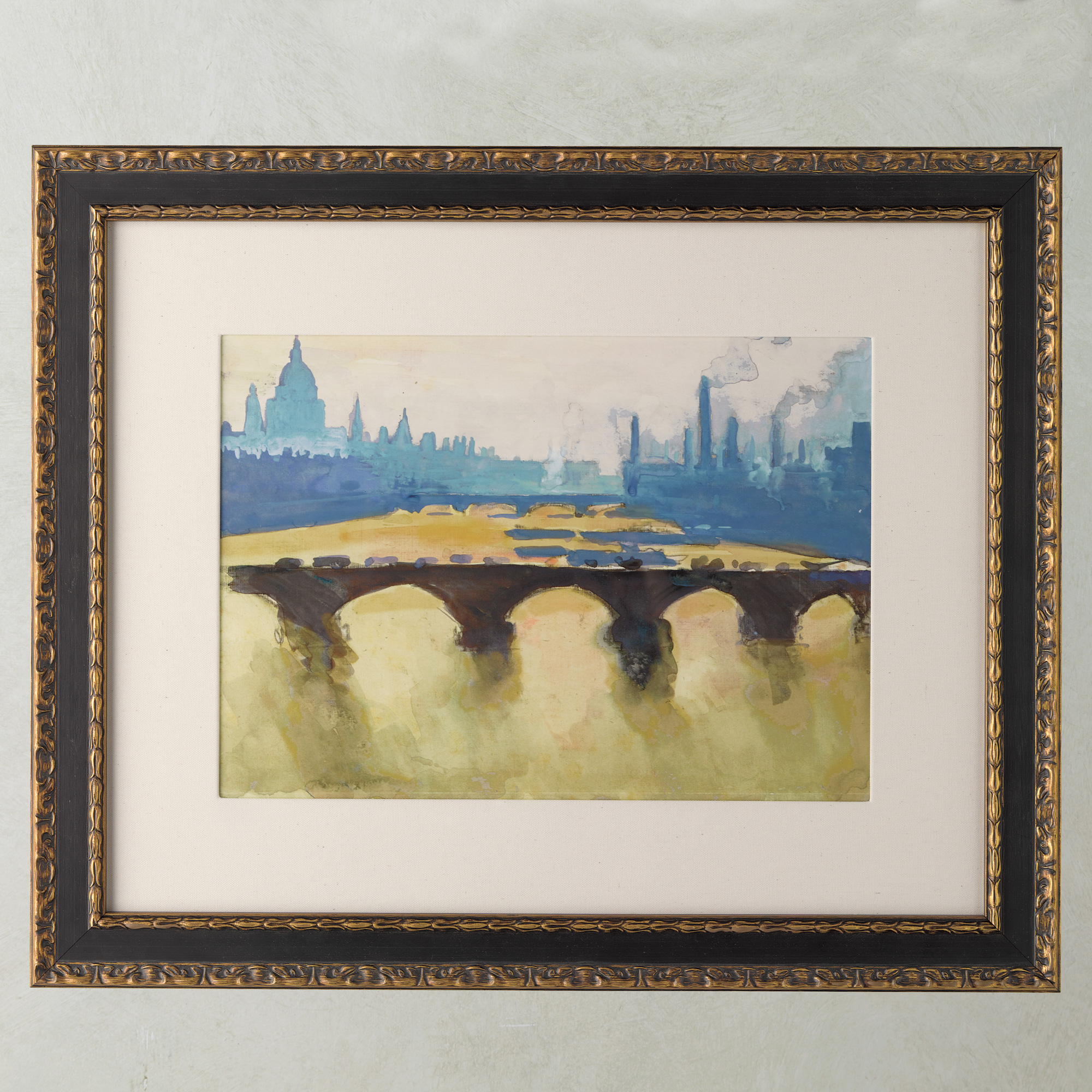 CITY WATERCOLOR PARIS