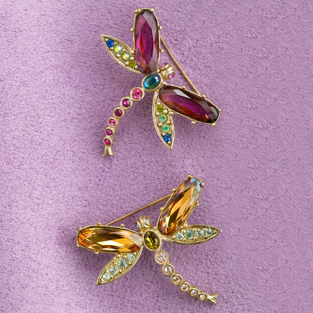 Jay Strongwater Dragonfly Pin