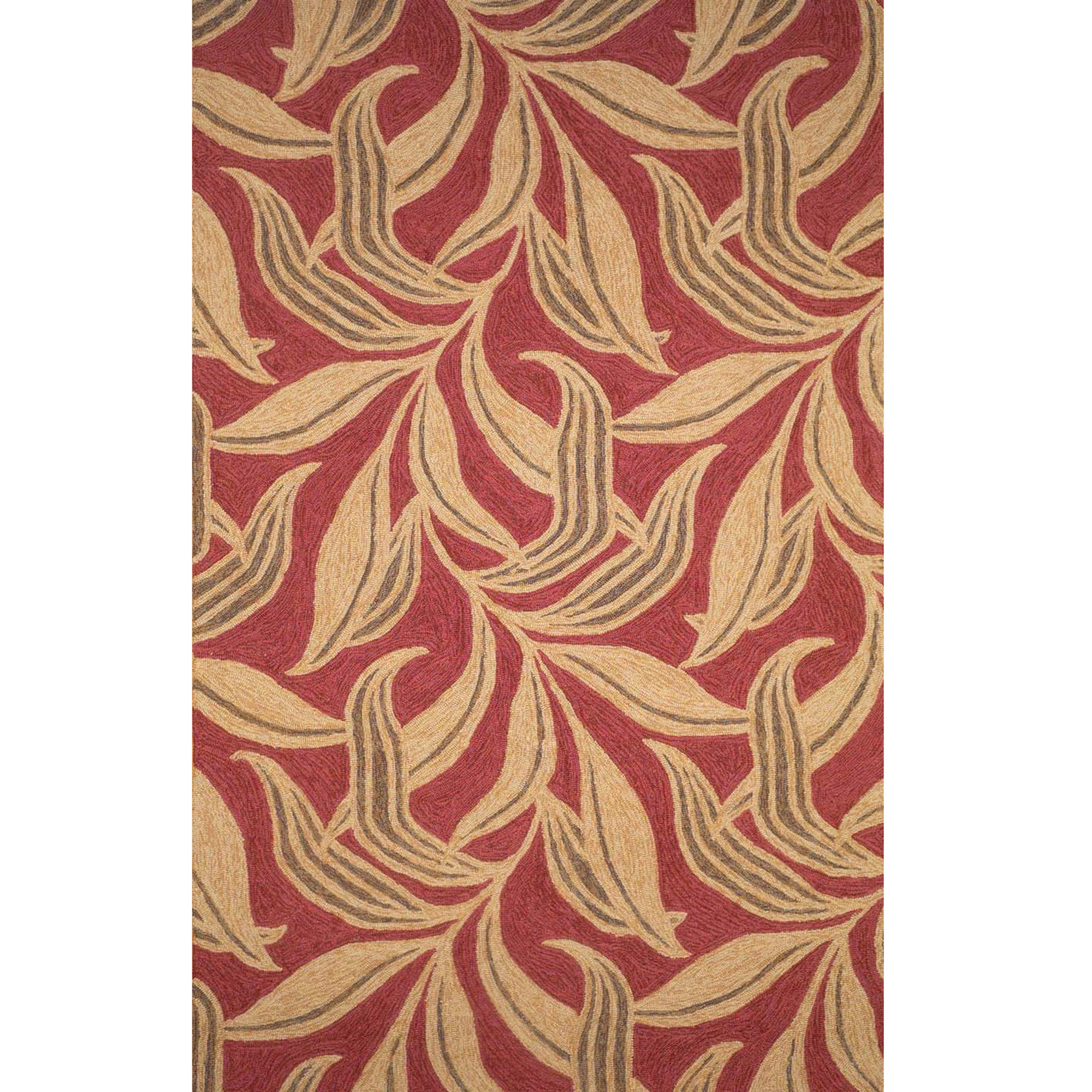 SAGE LEAF INDOOR OUTDOOR RUG 2X3