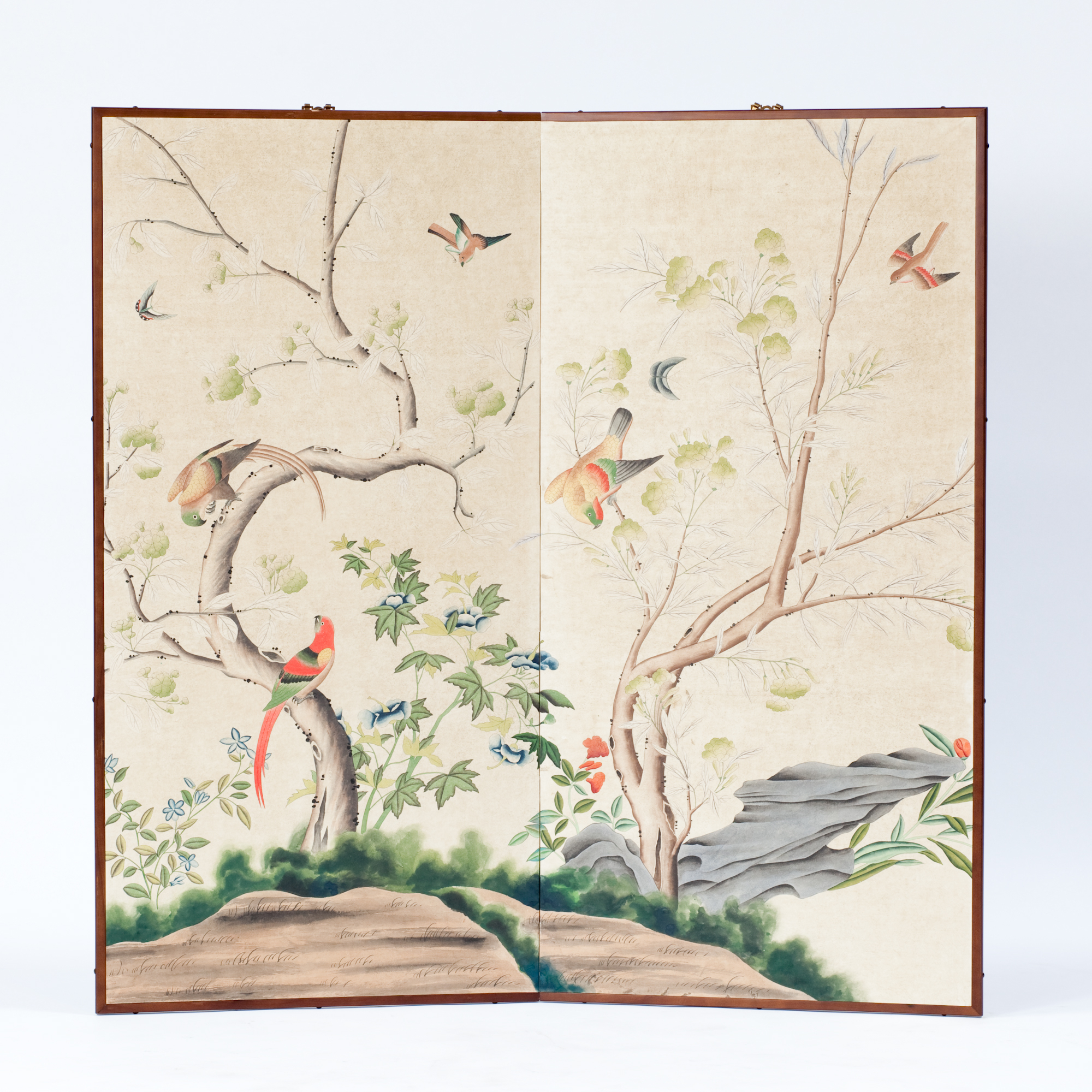 Divine Birds Screen ($25 fs)