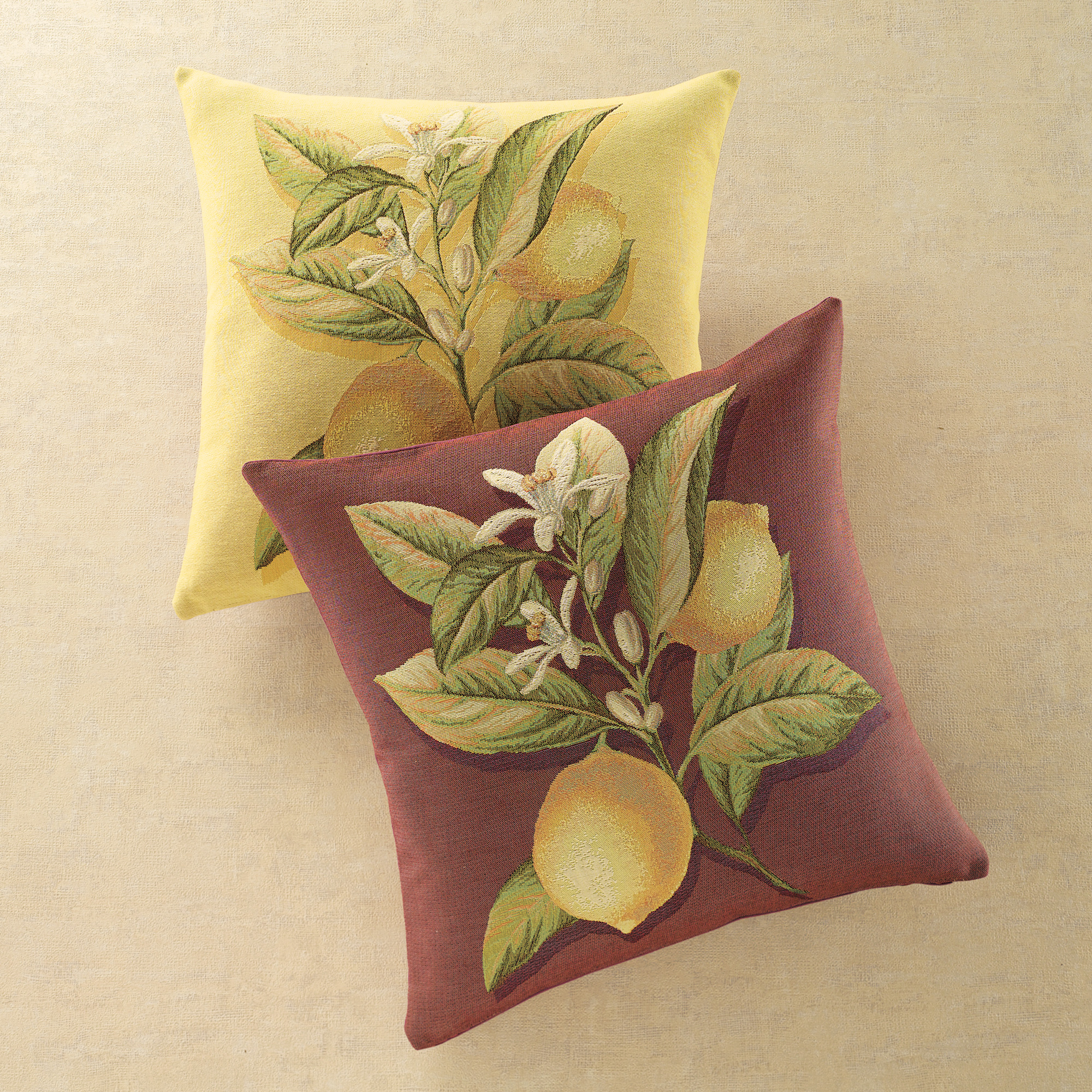 LEMON BLOSSOM PILLOW