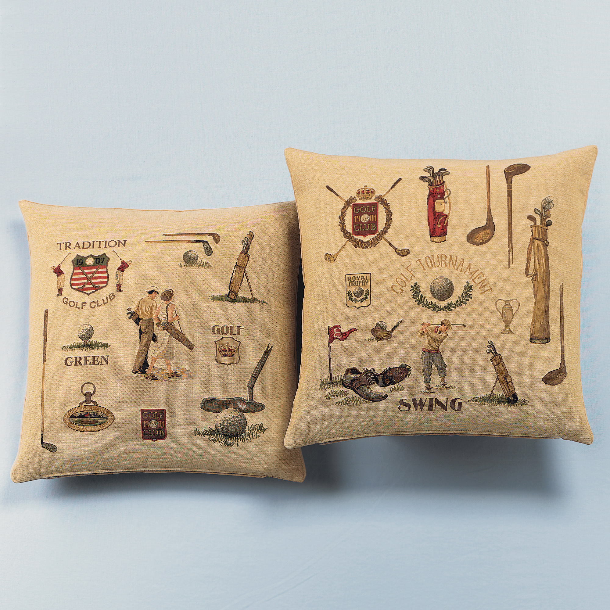 GOLF CLUB TRADITIONAL PILLOW