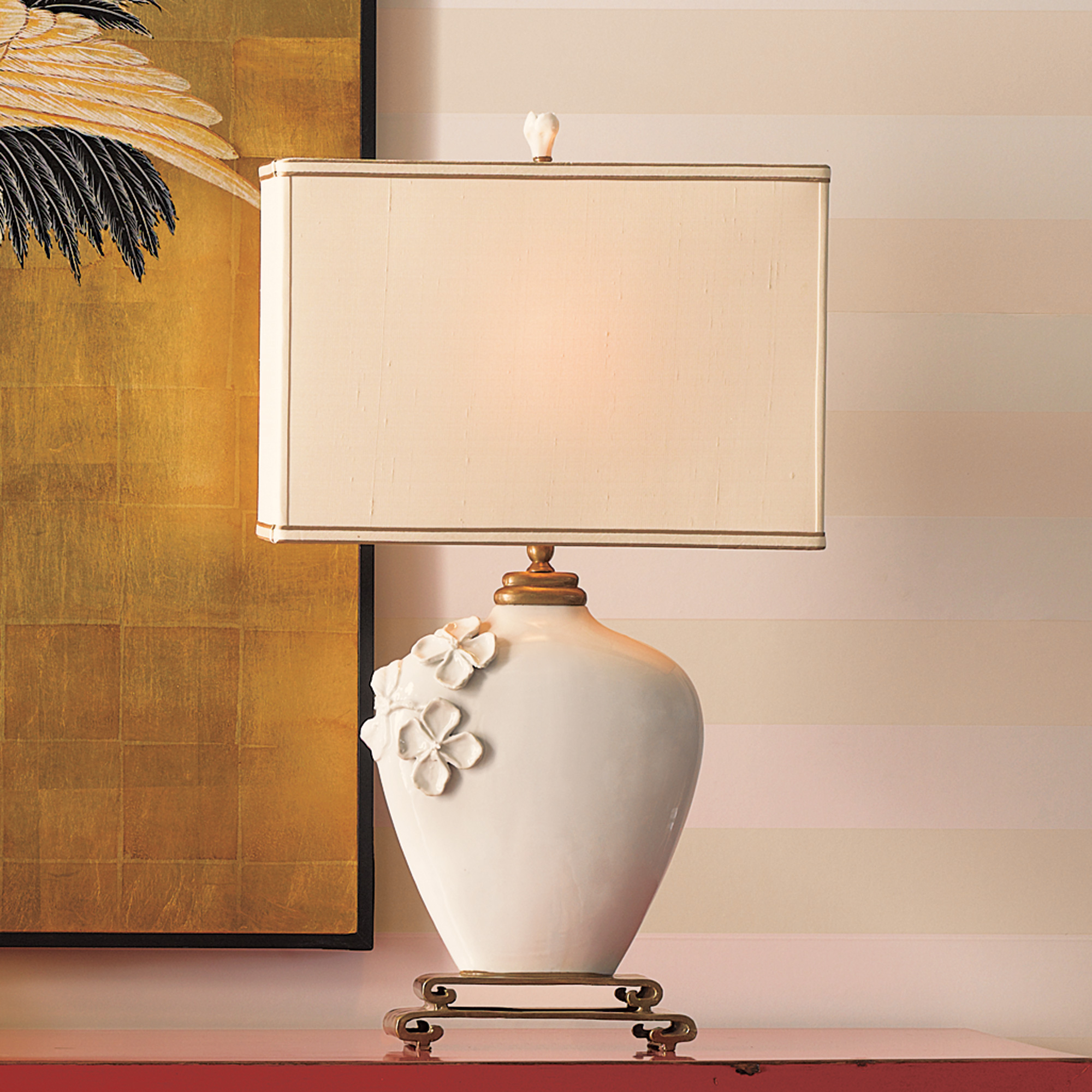 Minuet Porcelain Table Lamp ($20 fs)