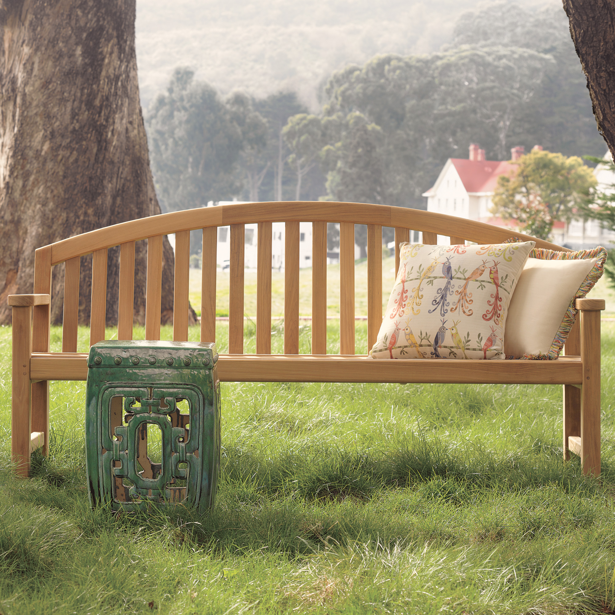 Longview Teak Bench ($75 fs)