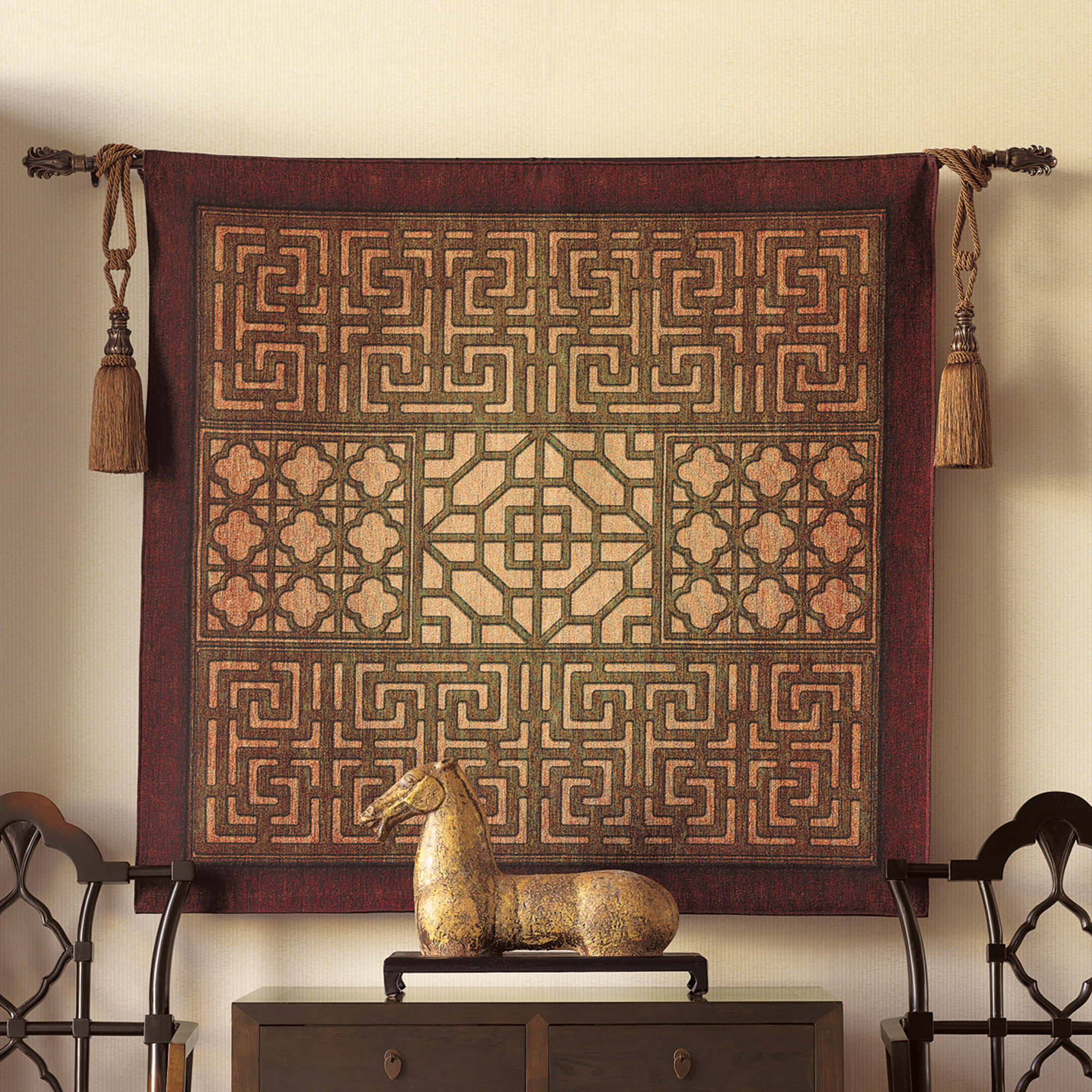 Tapestry with Rod