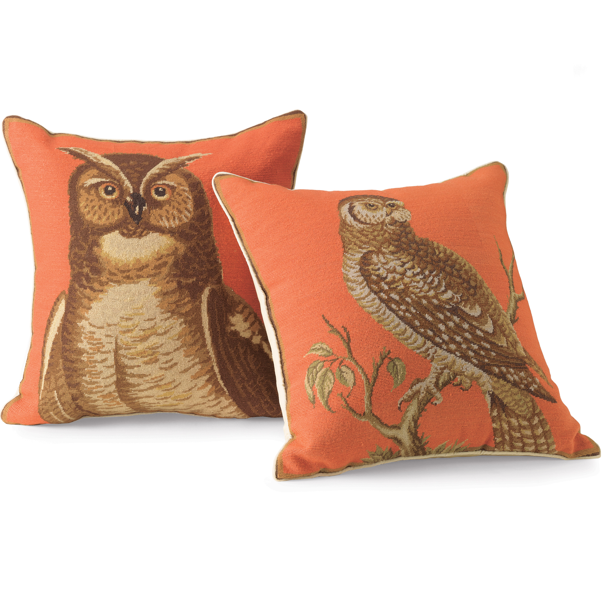 GREAT HORNED OWL PILLOW