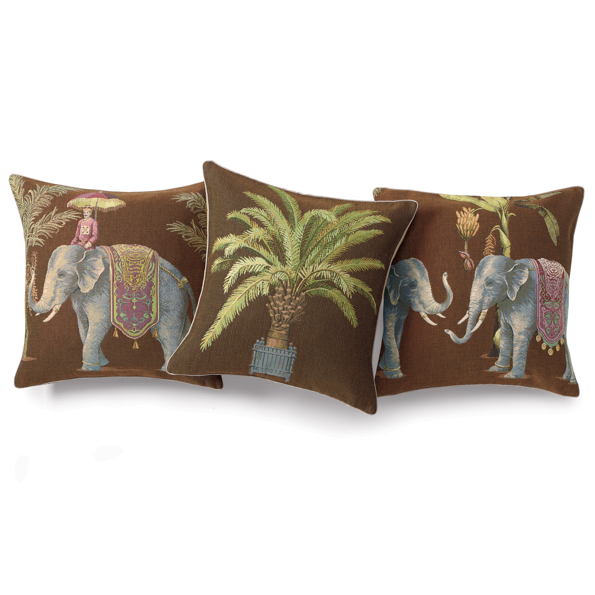 DIWALI SINGLE ELEPHANT PILLOW