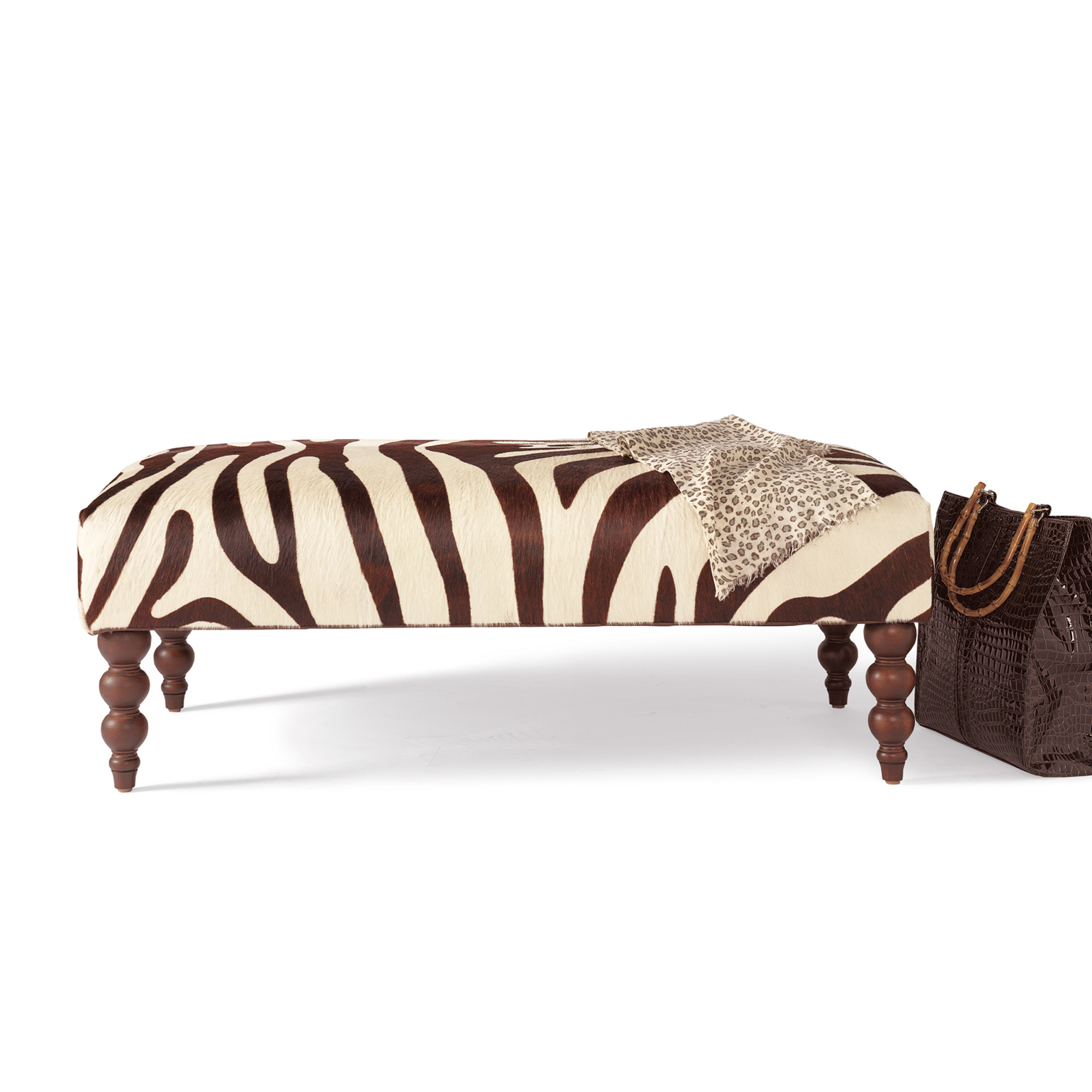 Zebra Ottoman ($50 fs)