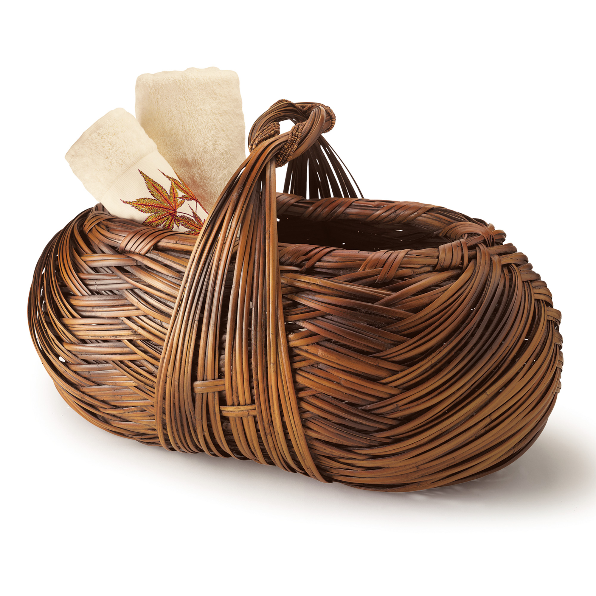 Cross-Weave Artisan Basket