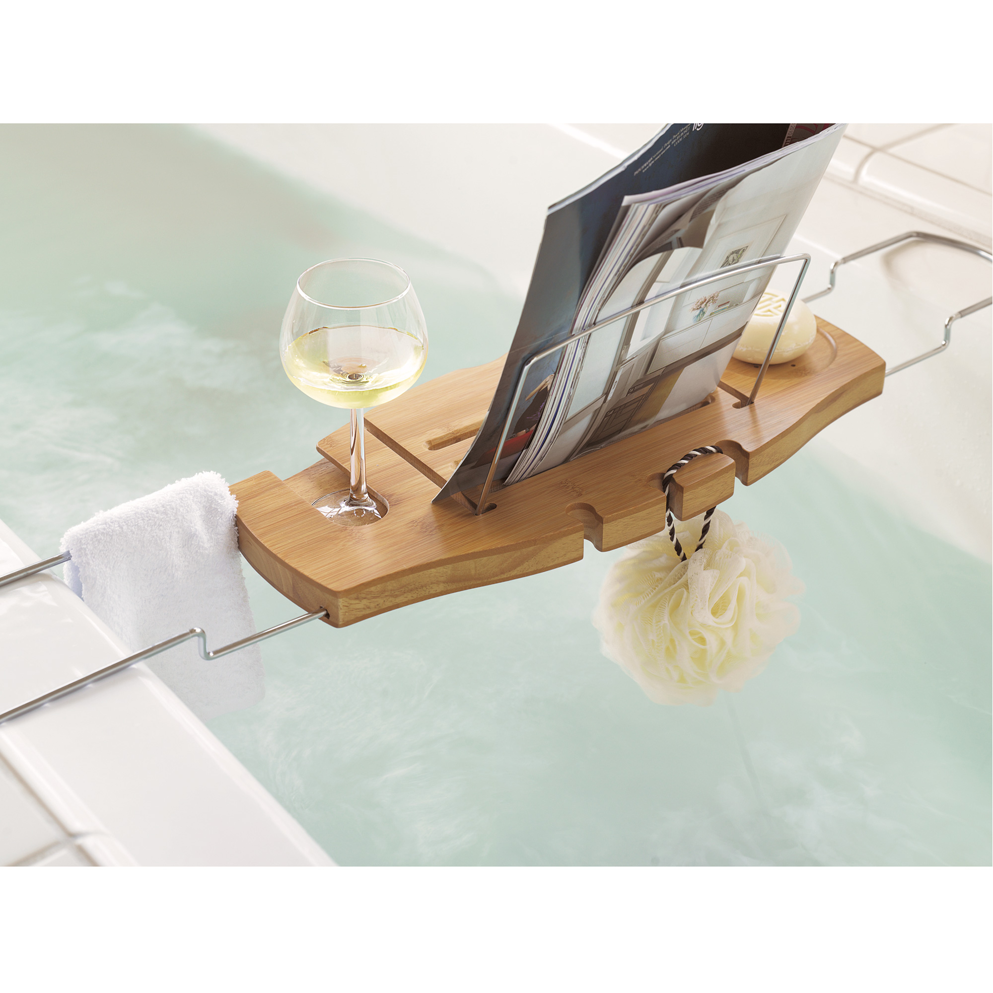 BAMBOO BATH CADDY