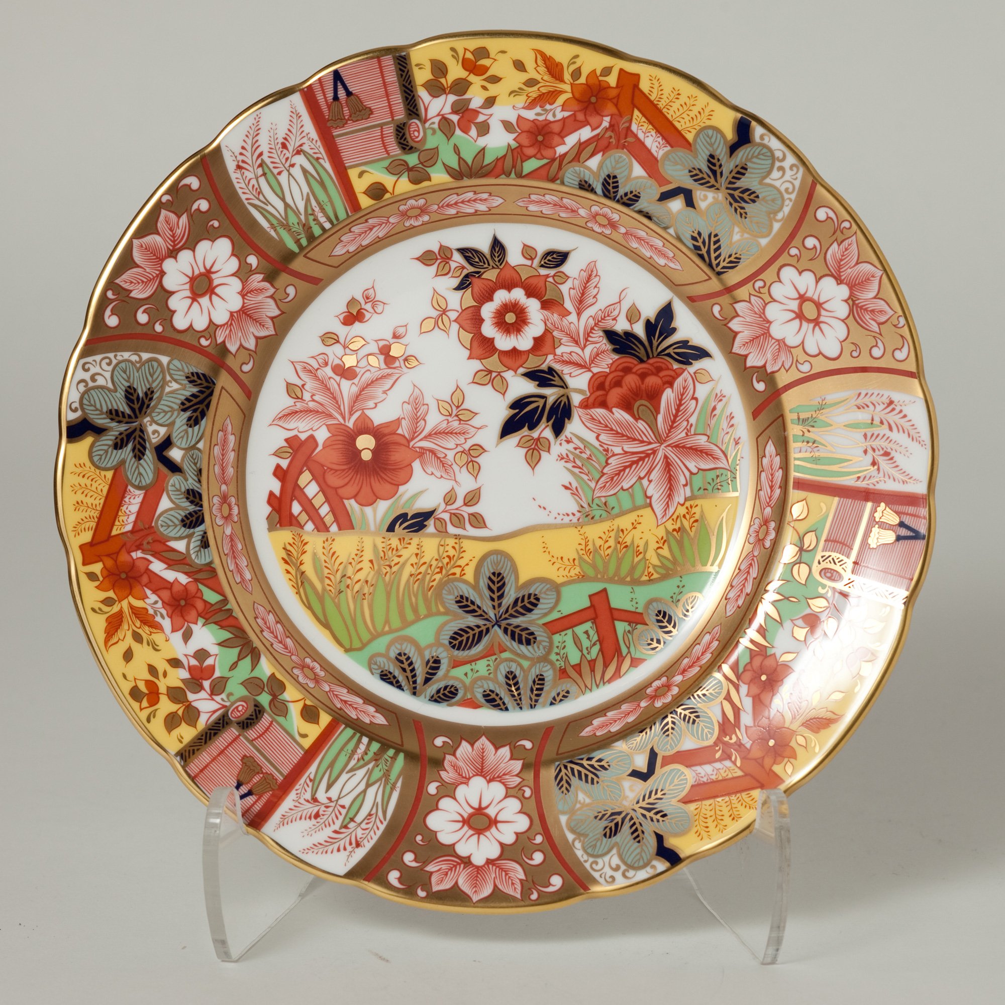 Imari Garden Accent Plate