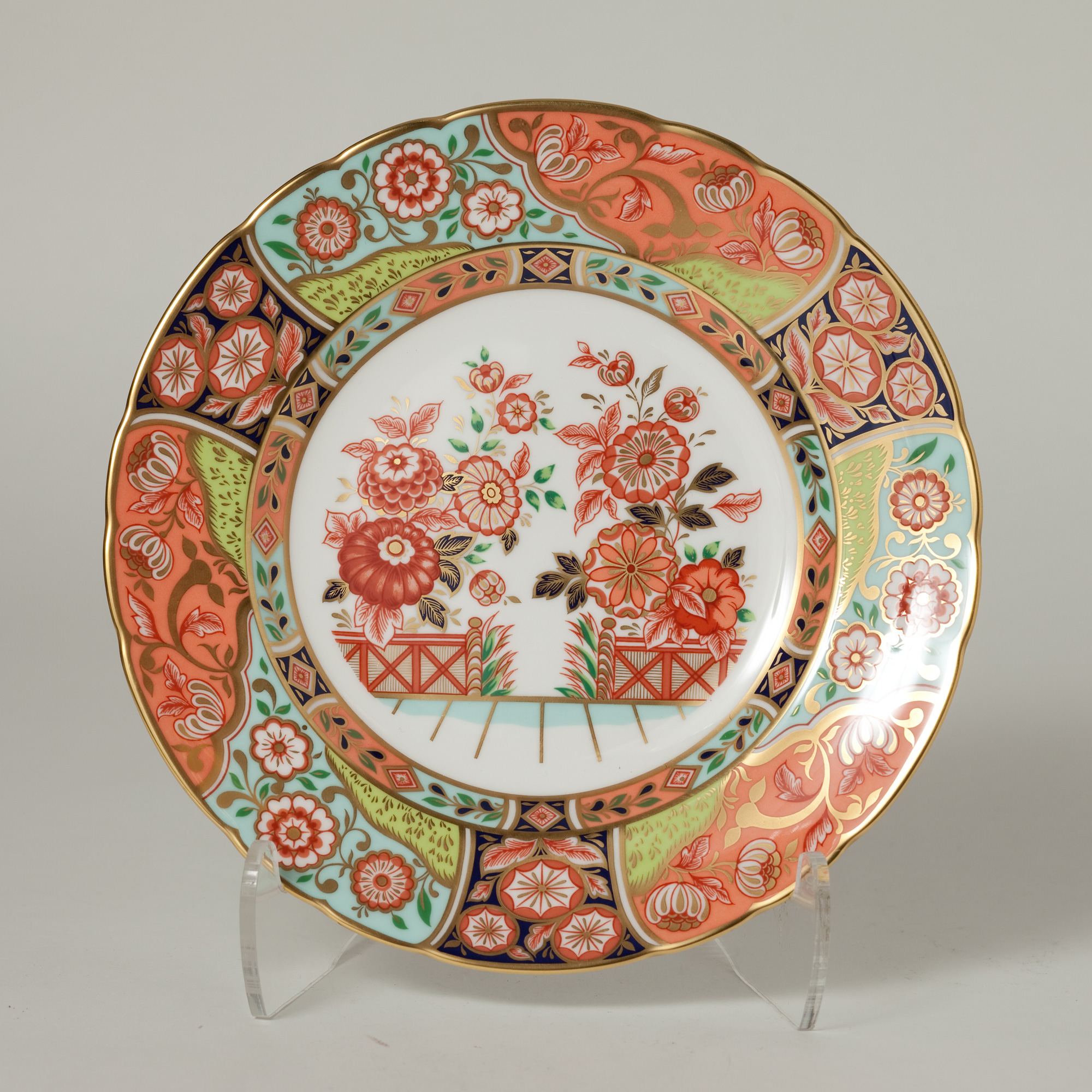 Regency Flowers Accent Plate