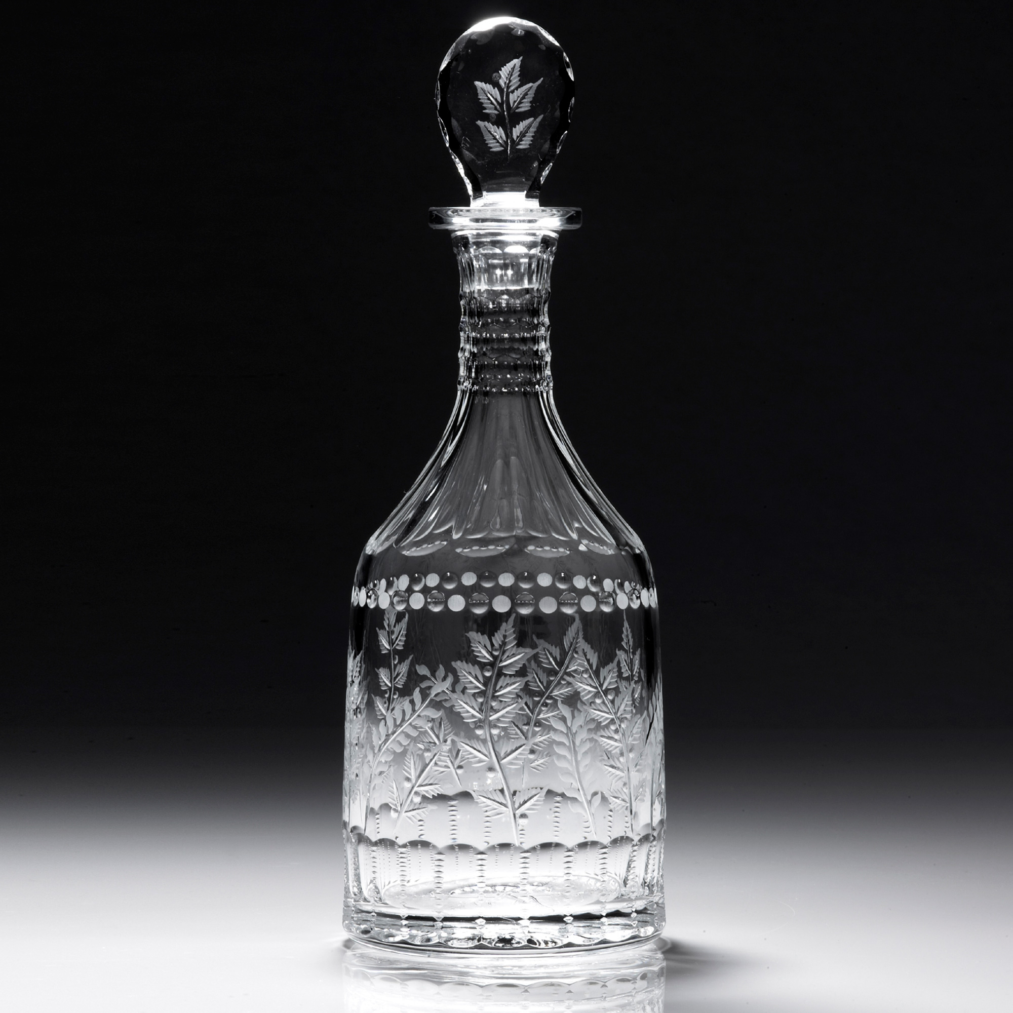 William Yeoward Fern Bottle Decanter