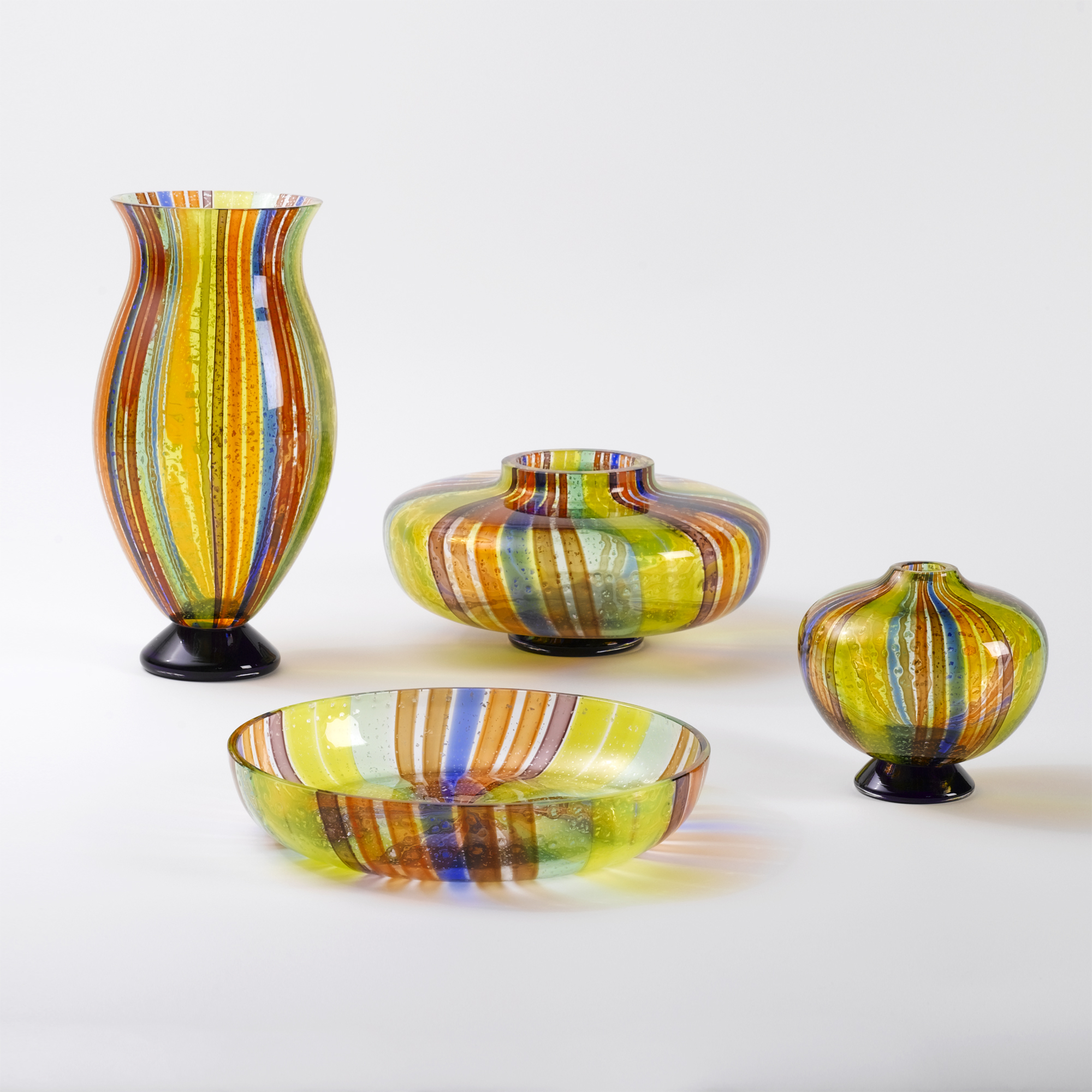 RAINBOW COLL EXCLUSIVE LOW BUD VASE