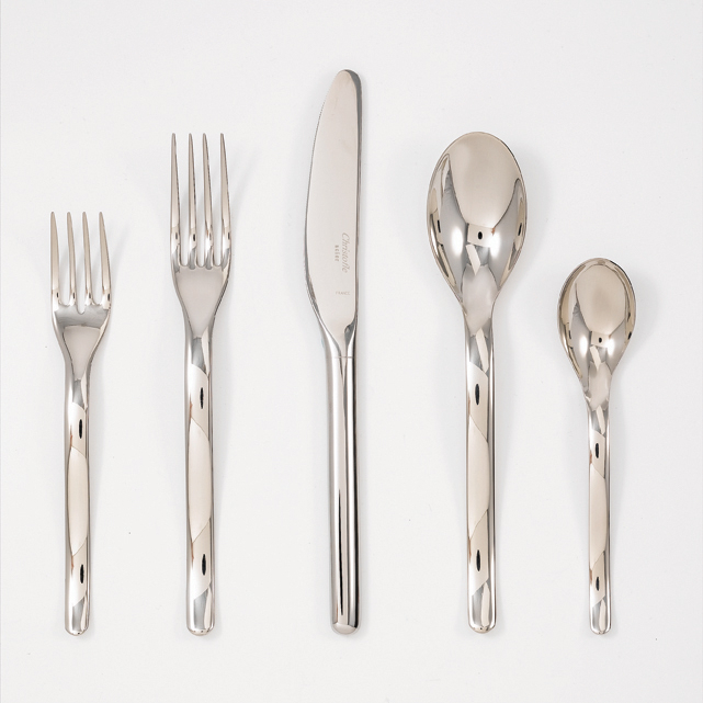 TENERE FIVE PIECE STAINLESS STEEL FLATWARE SET