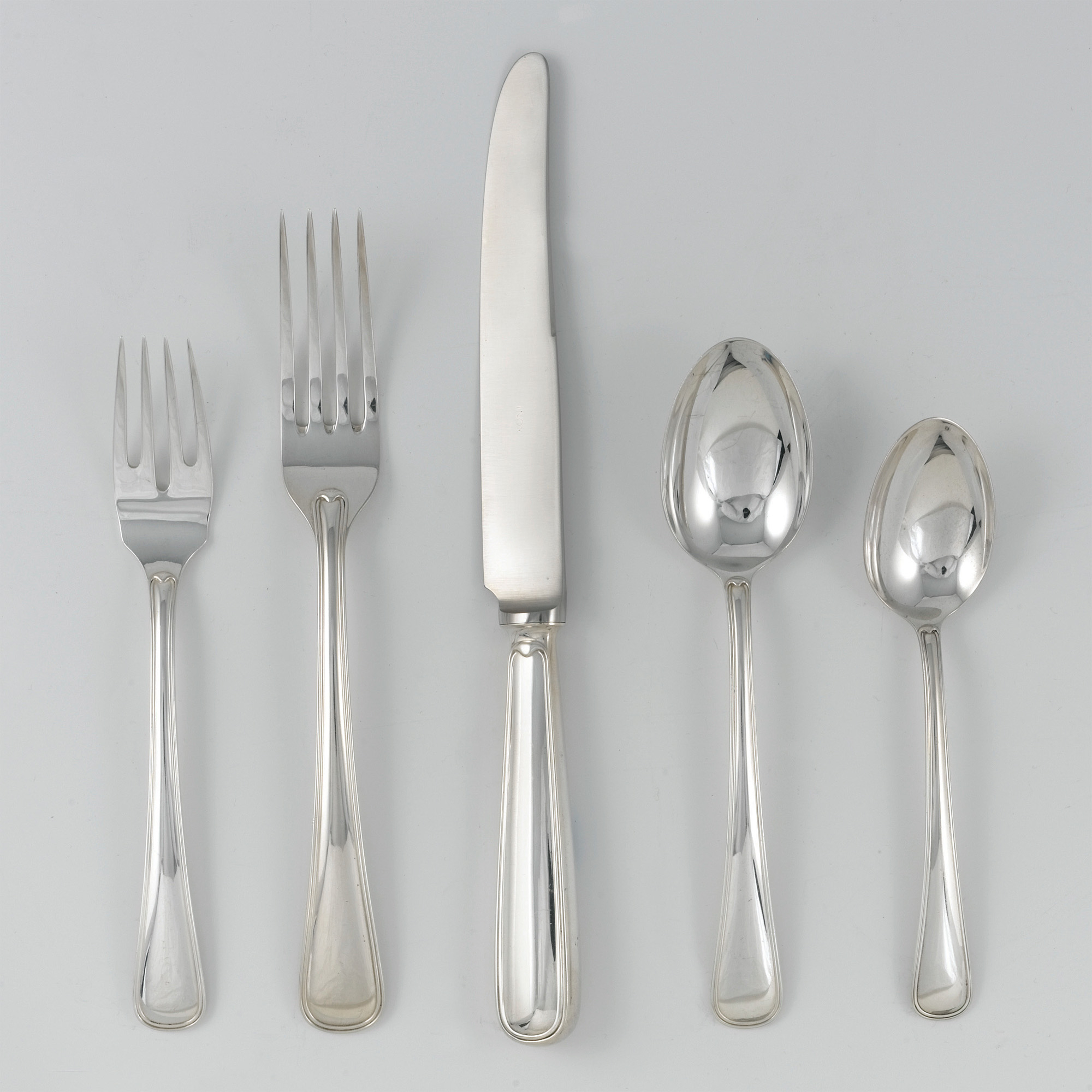 OLD ITALIAN FIVE PIECE PLACE SETTING