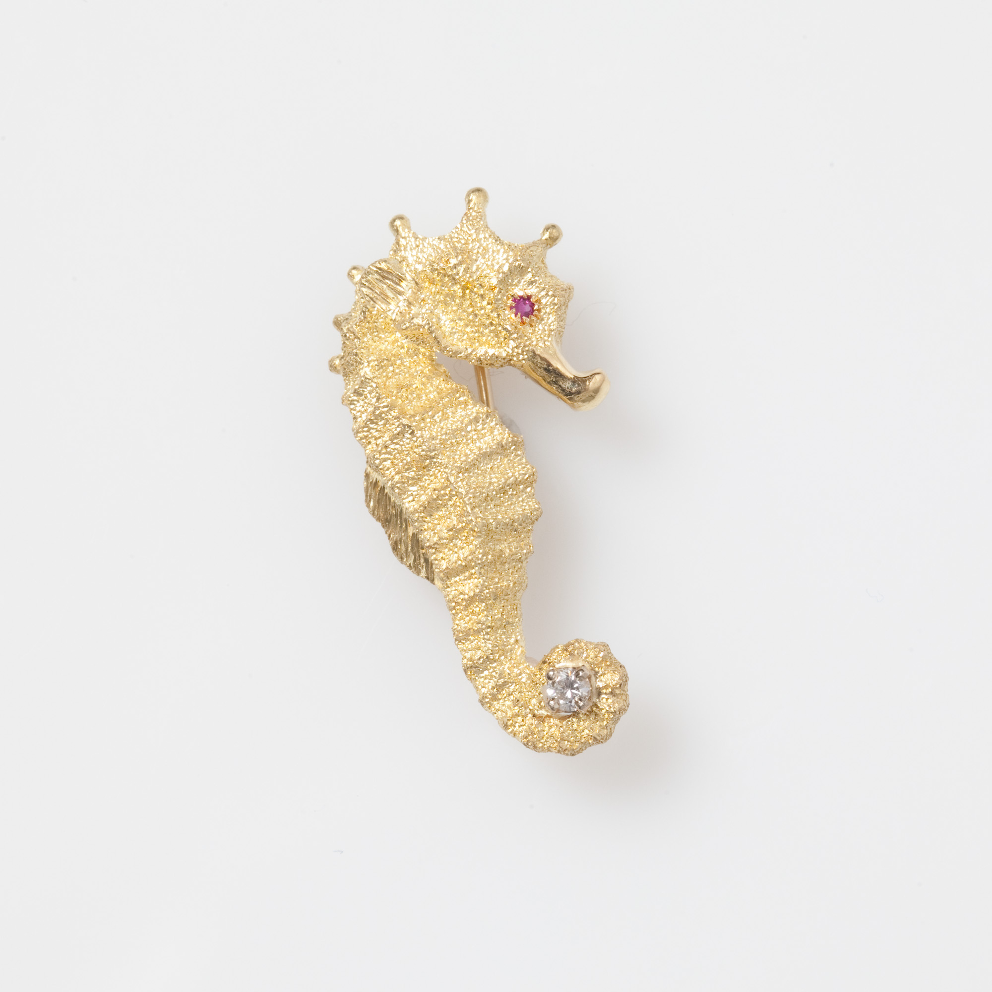 Seahorse Brooch