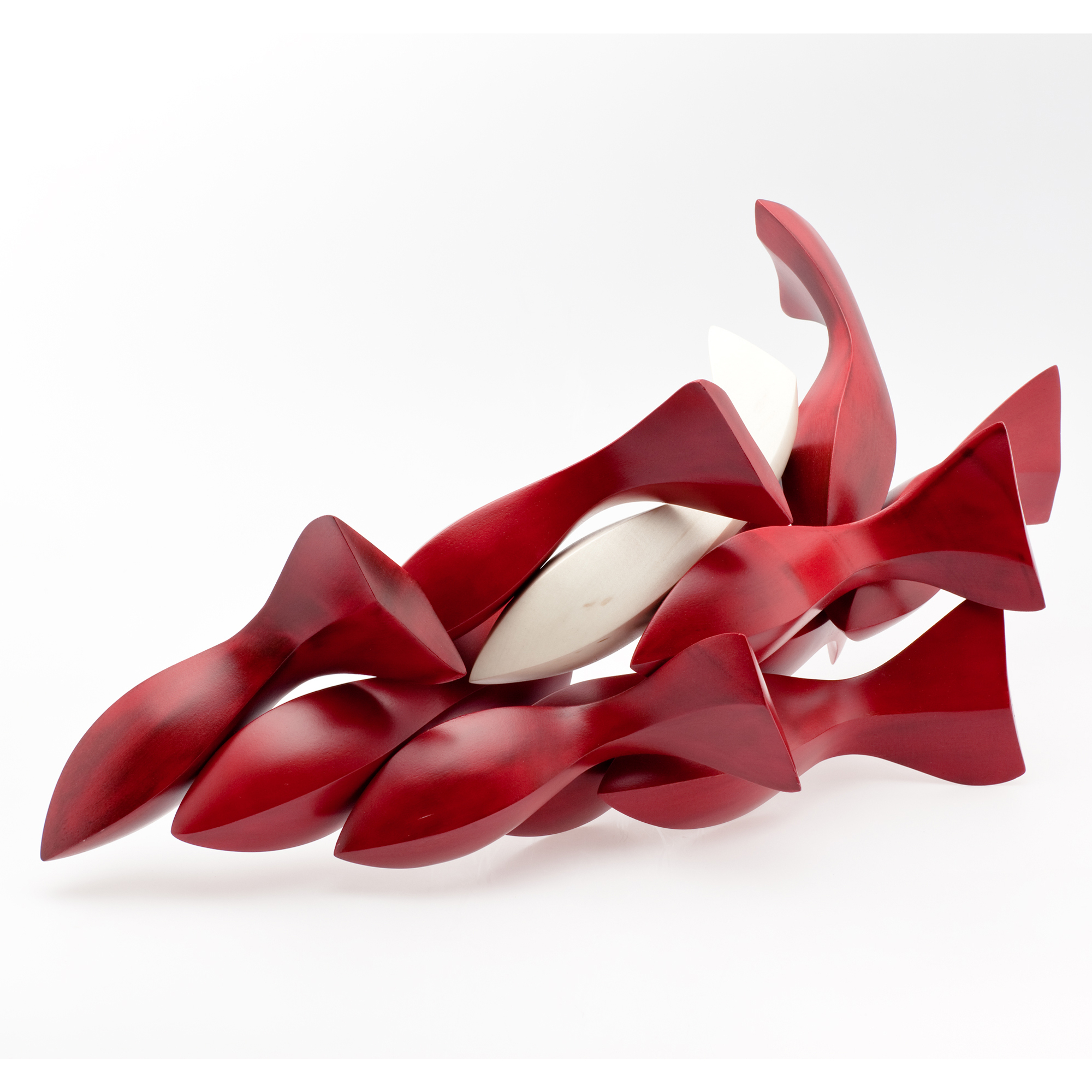 School of Fish - Red & White