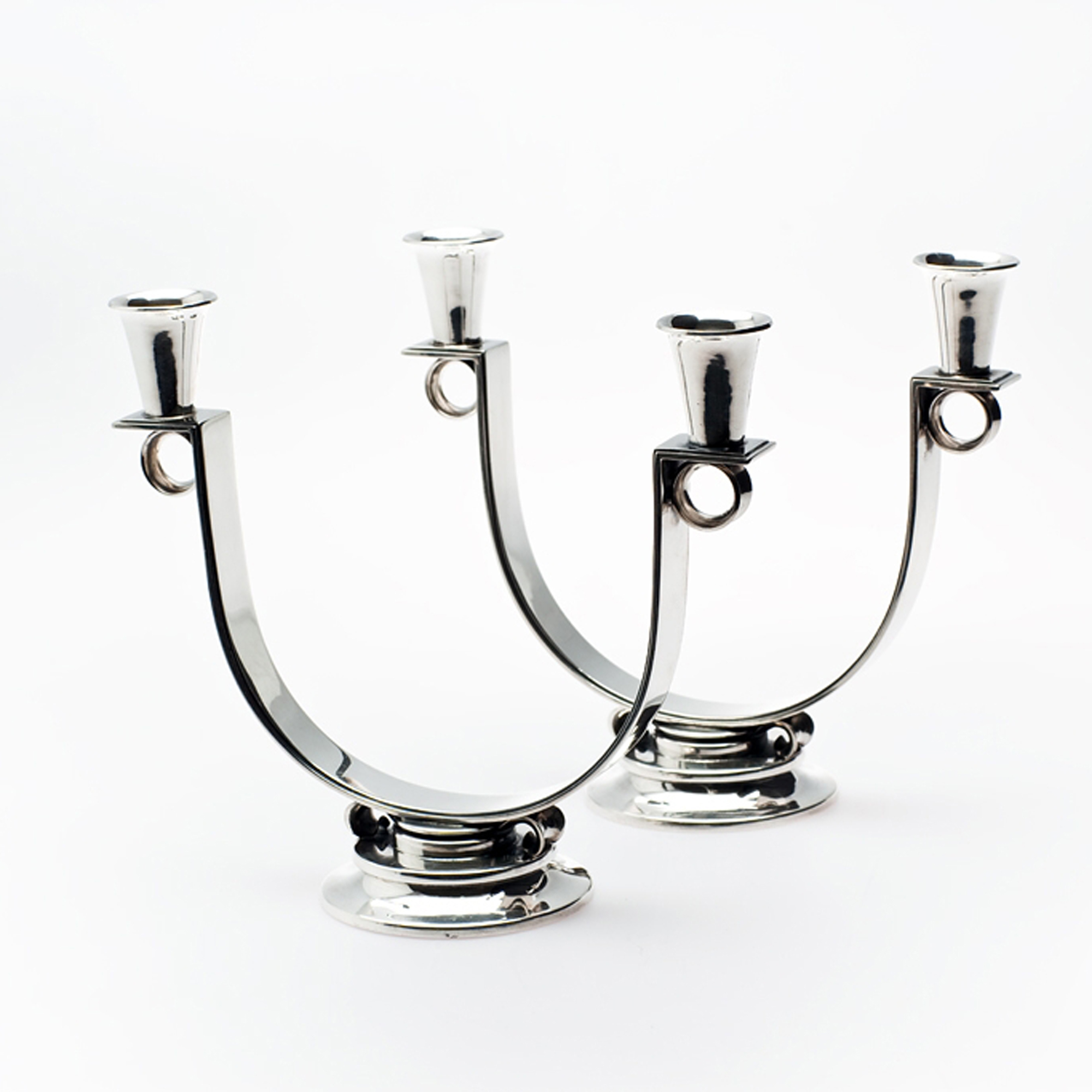 Georg Jensen Ring Candelabra