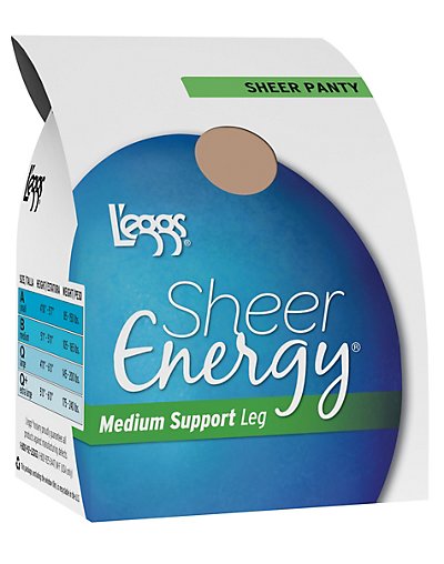 eggs Sheer Energy Regular, All Sheer Pantyhose 6 Pack   style 60811 