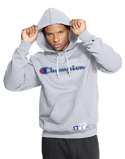 Champion Men's Retro Graphic Pullover Hoodie Sweatshirt | eBay
