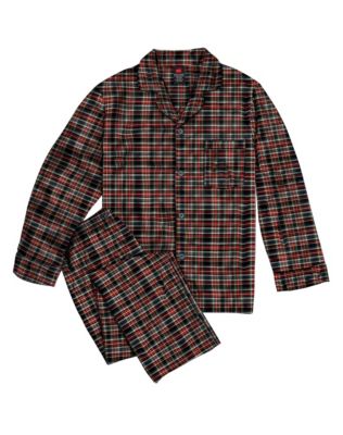 Hanes Men's Plaid Flannel Pajamas