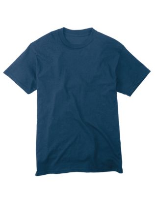 Hanes Men's Dyed Crew ComfortSoft® TAGLESS® T-Shirt 4-Pack
