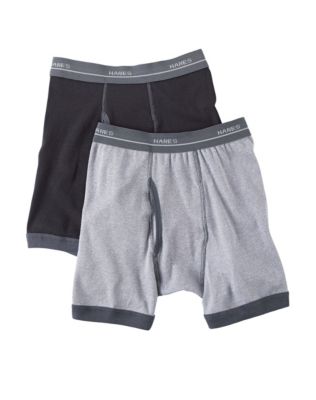 Hanes Boy's Ringer Boxer Briefs 5-Pack