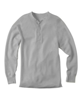 Hanes Men's Thermal Henley