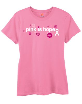 Hanes Pink Hope Women's T-Shirt