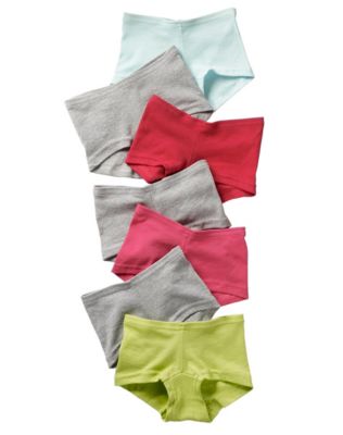 Hanes Girls' Cotton Boy Short Panties