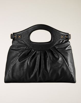 Hanes Signature™ Women's Hinged Satchel Handbag