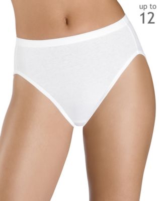 Hanes Women's Plus Hi-Cut Panties with ComfortSoft® Waistband 3-Pack
