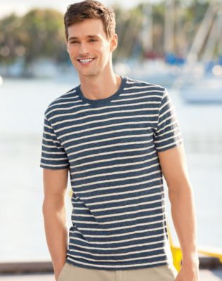 Hanes Signature&reg; Men's Striped T-Shirt