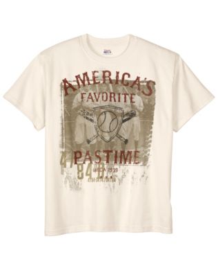 Hanes Men's America's Pastime Graphic T-Shirt