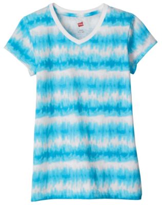 Hanes Girls' Big Bop Tie Dye T-Shirt