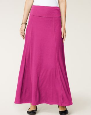 Women's Hanes Signature&reg; Soft Luxe Maxi Skirt